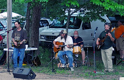 Nice local band, played for a couple of hours.